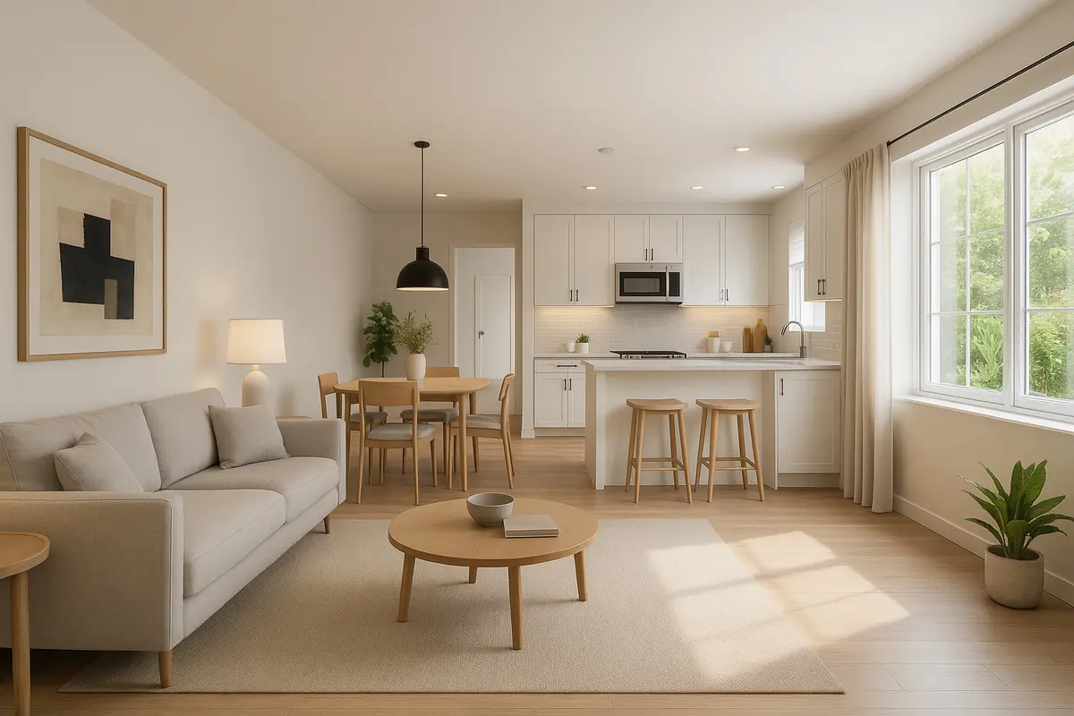 Gambar Rumah Tipe 36 Konsep Open Plan