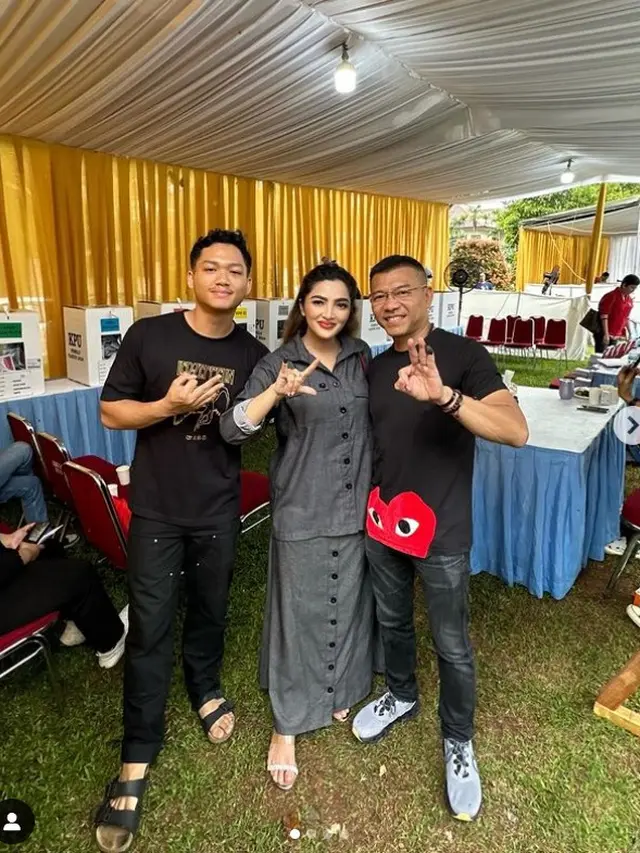 Ashanty dan Anang Hermansyah pada Pemilu 2024