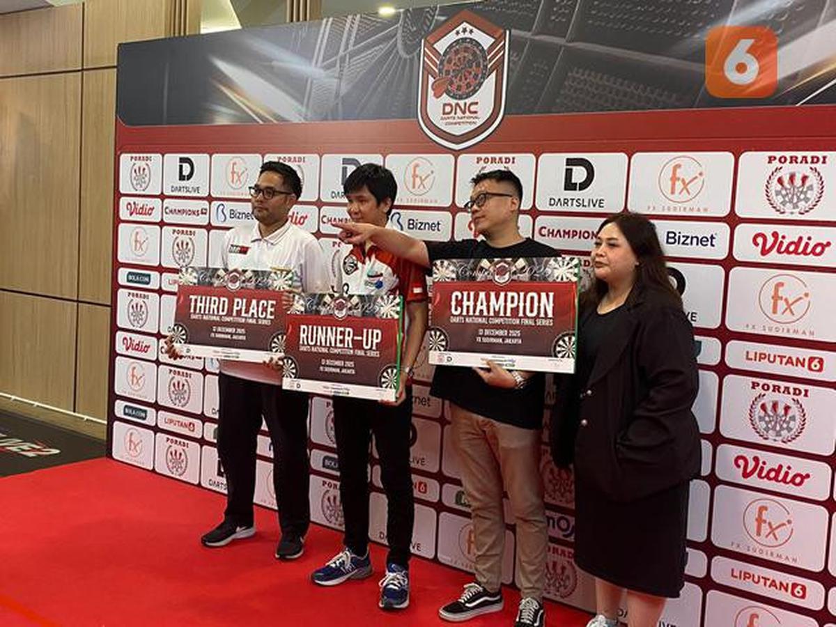 Fokus Jadi Kunci Benny Tandean Juarai Darts National Competition Final Series 2025