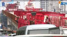 Salah satu dari 10 proyek pembangunan infrastruktur di DKI Jakarta yang disebut tidak mengantongi izin Amdal adalah pembangunan fly over.