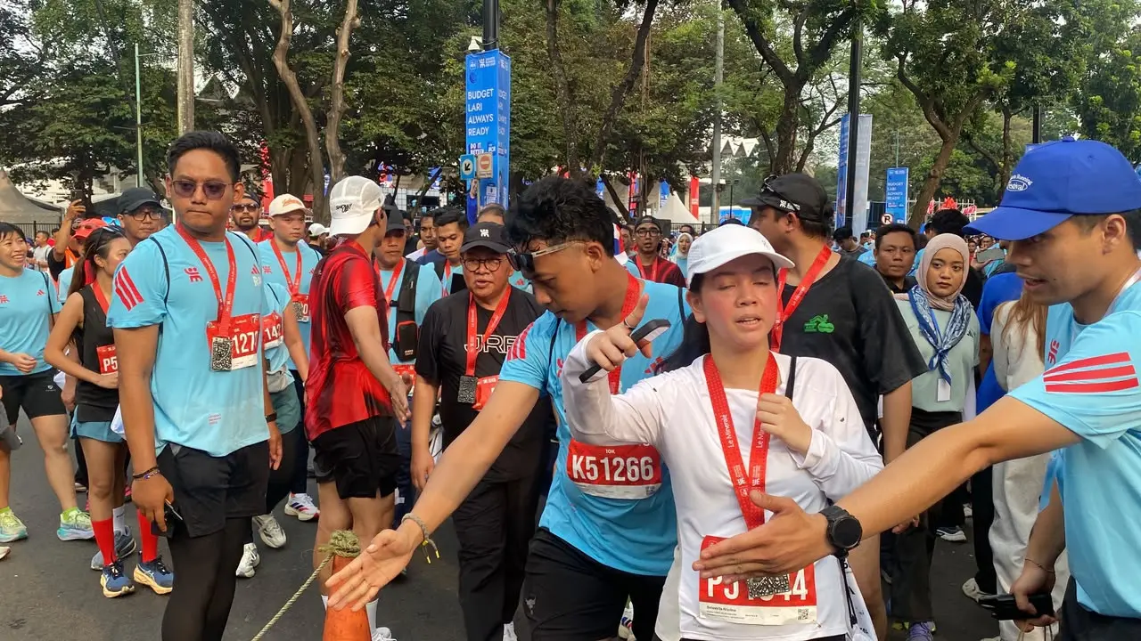 Jajal Lari 10K, Pramono Harap Jakarta Running Festival Jadi Acuan Nasional