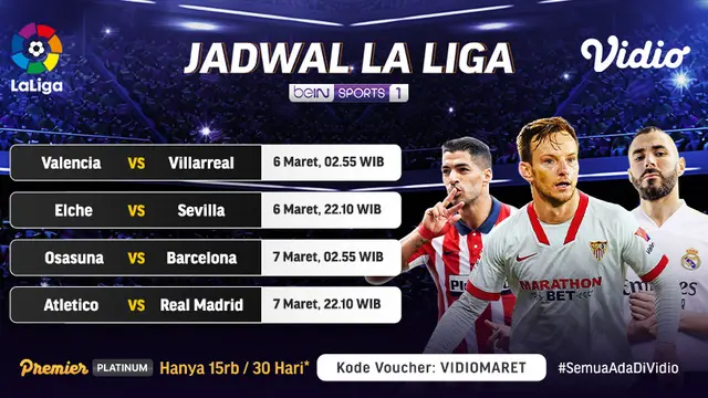 Jadwal La Liga