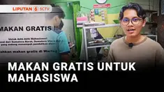 Sebuah Warung Tegal di Tangerang memberi makan gratis untuk mahasiswa asal Sumatra. Syaratnya mahasiswa itu harus berasal dari daerah terdampak bencana di Pulau Sumatra.
