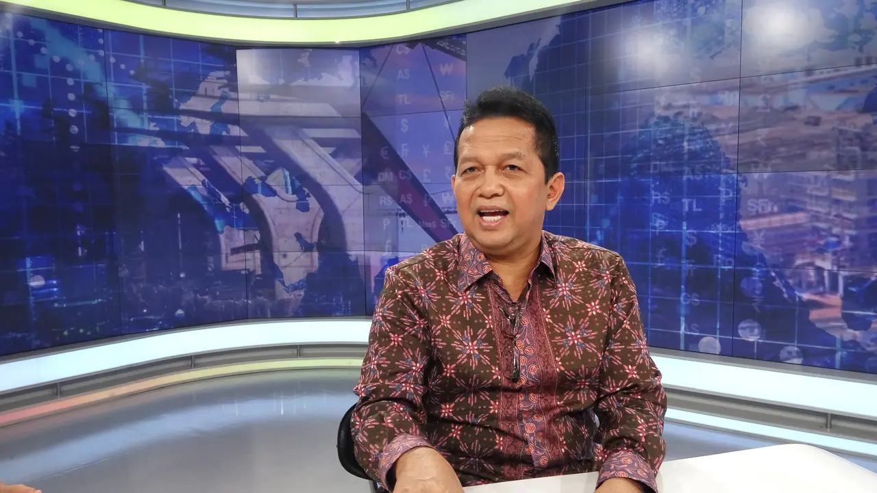 Ketua KEIN Soetrisno Bachir Saat Berkunjung ke Kantor Liputan6 (Foto: Nurseffi)
