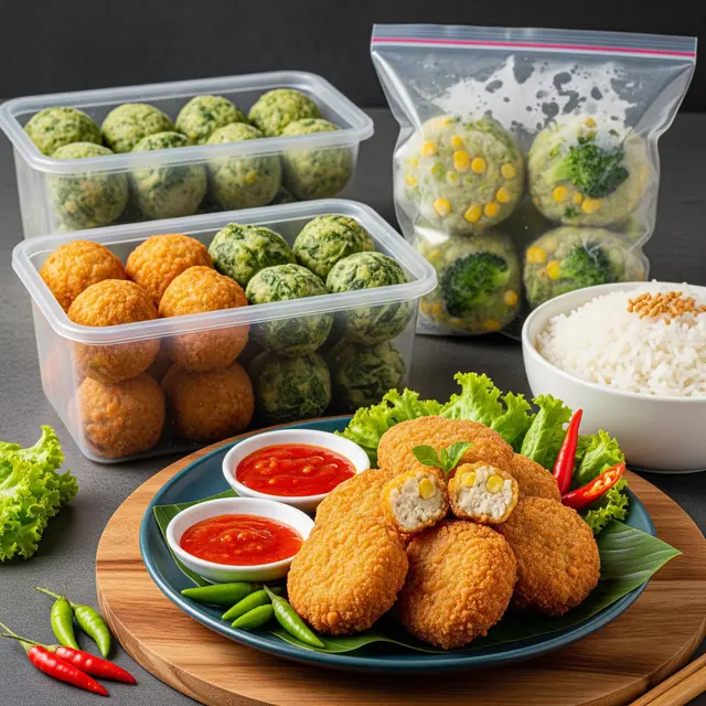 Resep Perkedel Tahu Sayur Frozen Tanpa Pengawet