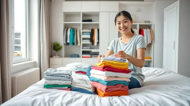 trik melipat baju dengan cepat