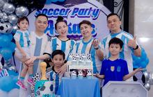 Usung Konsep Soccer Party, 5 Potret Kezia Karamoy Rayakan Ulang Tahun Anak, Sekeluarga Kompak Pakai Jersey Timnas Argentina
