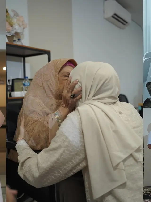 Ananda Omesh dan Dian Ayu Naik Haji