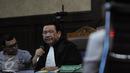 Pengacara Jessica Wongso, Otto Hasibuan memberikan pemaparan saat sidang lanjutan pembacaan pledoi di PN Jakarta Pusat, Rabu (12/10). Sebanyak 3.000 halaman nota pembelaan dibacakan oleh Jessica Wongso. (Liputan6.com/Faizal Fanani)