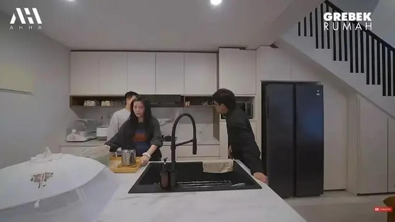 Potret Dapur di Rumah Juan-Eve, Model Minimalis yang Memikat dan Fungsional Hasil Ngonten di Tiktok
