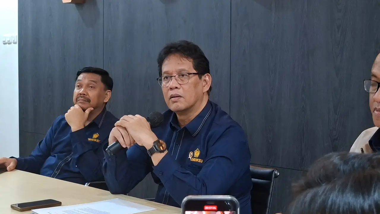 Konferensi pres Menteri Keuangan Purbaya Yudhi Sadewa (Menkeu Purbaya)