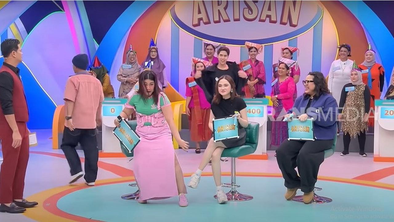 Potret El Rumi Tutupi Paha Syifa Hadju dengan Jaket Saat Tampil di Acara TV, Romantis - Langsung Salting