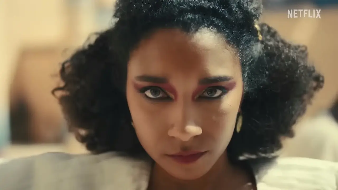 Pemeran Ratu Cleopatra di dokumenter Queen Cleopatra.