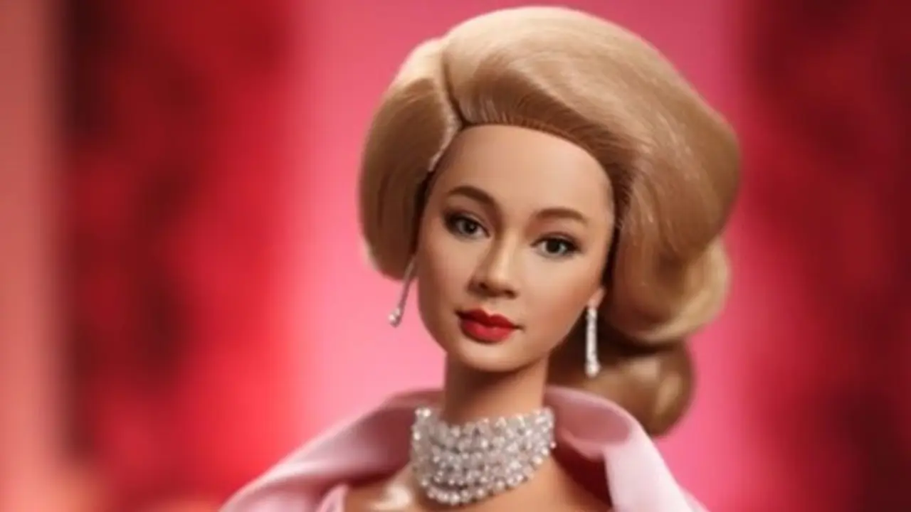 Potret Paula Verhoeven versi Barbie AI (Sumber: Tiktok/@tamrockids dan Instagram/@paula_verhoeven)