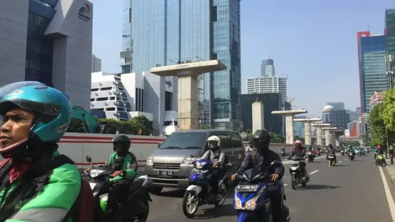 Ganjil genap Jakarta tetap terus berlaku.