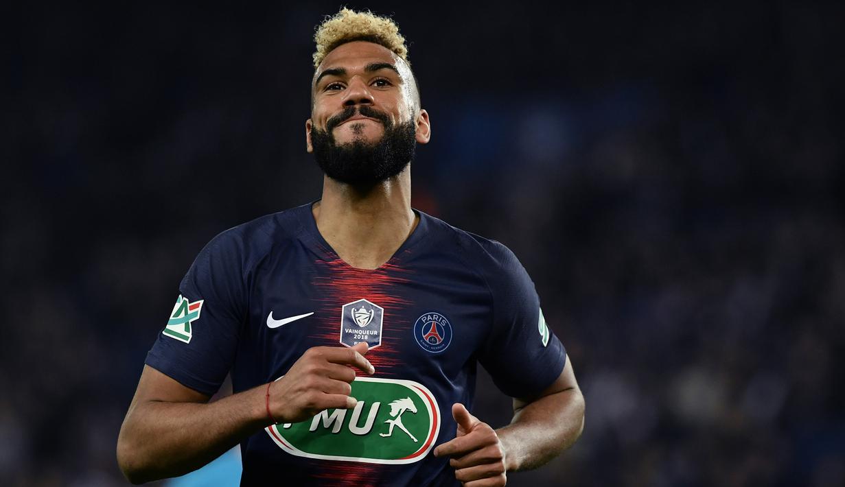 Eric Maxim Choupo-Moting merupakan pemain sepak bola berkebangsaan Kamerun yang lahir di Jerman. Pemain berusia 31 tahun ini bergabung dengan Paris Saint-Germain (PSG) pada tahun 2018. (AFP/Philippe Lopez)