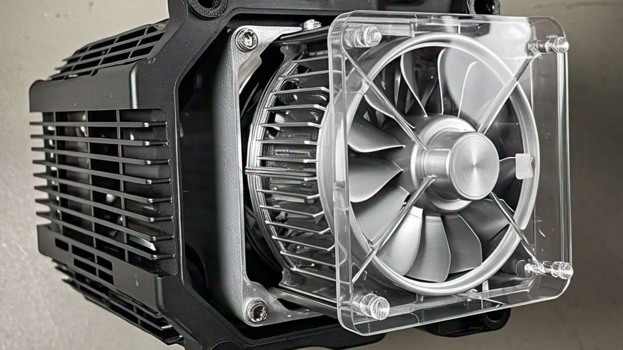 Radiator motor matic