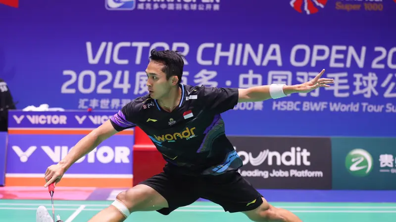 Jonatan Christie - China Open 2024 - Bulu Tangkis