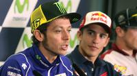 Valentino Rossi - Marc Marquez (EPA/Javier Cebollada)