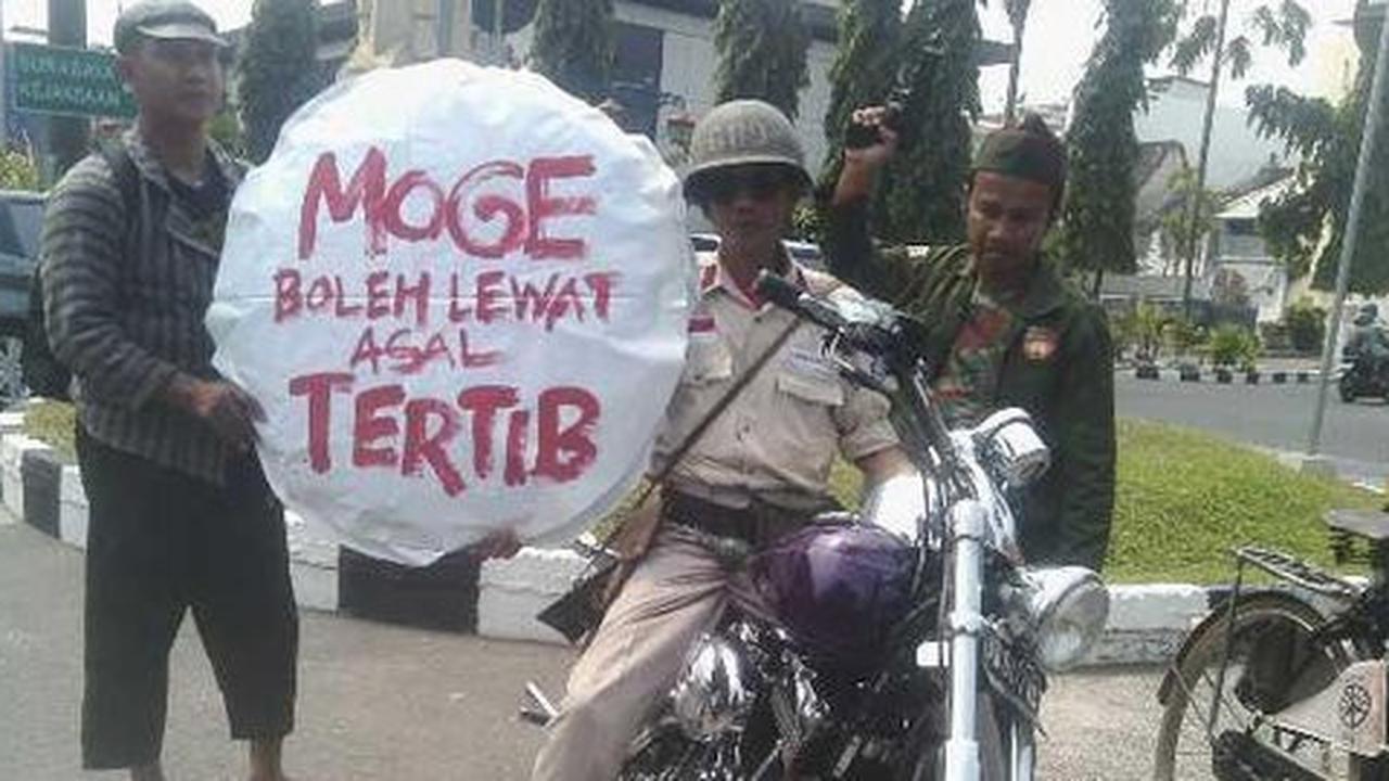 Penggemar sepeda di Solo demo minta pengendara moge tertib
