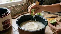 Metode Masak Nasi dengan Air Jeruk Nipis agar Tidak Mudah Basi, Lebih Pulen Tahan Lama