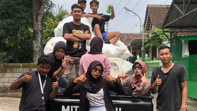 Para pemuda Dukuh Potro, Karangongko, Klaten