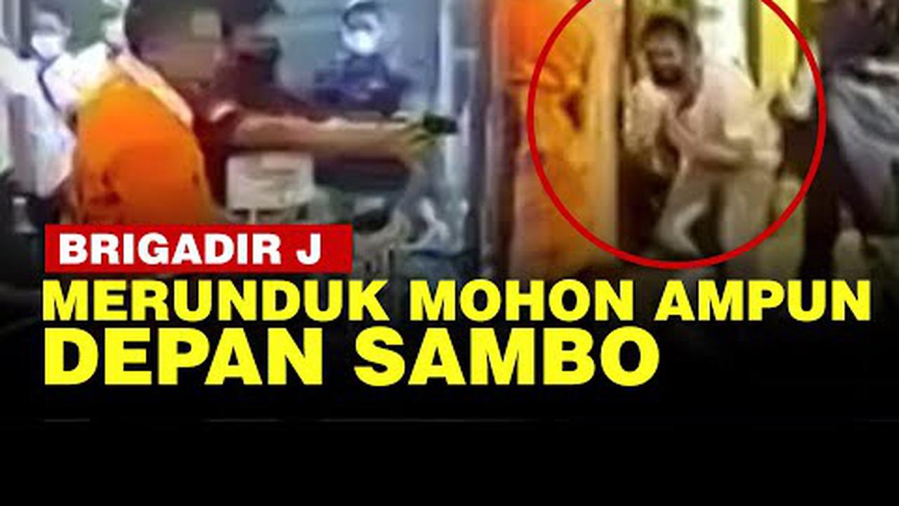 VIDEO: Rekonstruksi Brigadir J Minta Ampun Depan Sambo, Tetap Ditembak Bharada E