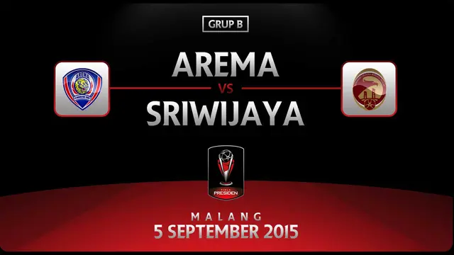 Arema vs Sriwijaya