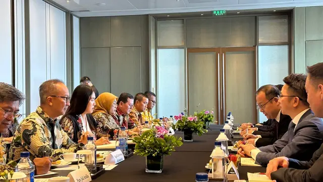 Kunjungan kerja Menteri Perindustrian Agus Gumiwang Kartasasmita ke Tiongkok. (Foto: Kementerian Perindustrian)
