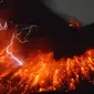 Erupsi di Gunung Sakurajima (Kyodo)