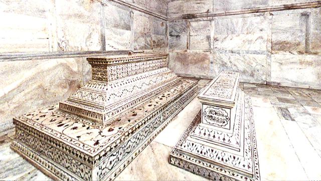 Makam Shah Jahan di Taj Mahal