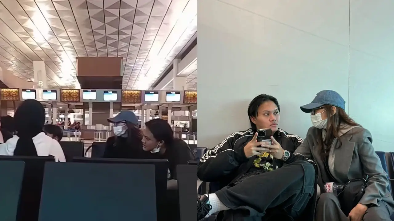 Rizky Febian dan Mahalini Ketemu Santyka