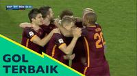Video lima gol terbaik di liga elite Eropa pada Pekan Ini, salah satunya gol Stephan El Shaarawy striker AS Roma.