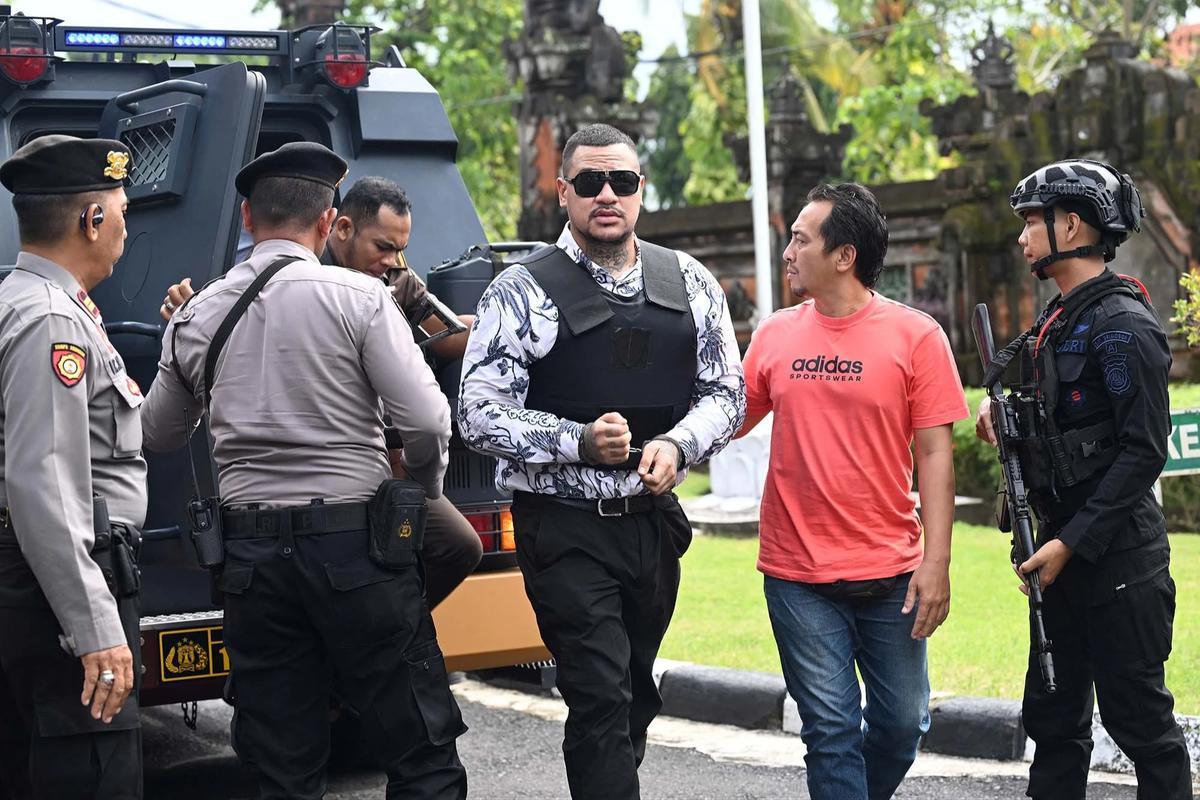 FOTO: Dua Pelaku Penembakan WNA Australia di Bali Divonis 16 Tahun Penjara