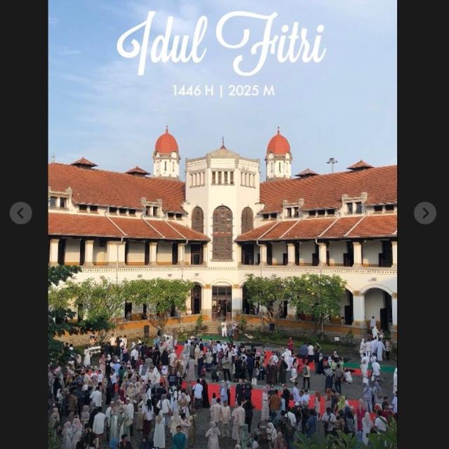 Tepis Kesan Mistis, Berwisata Sekaligus Salat Id di Lawang Sewu