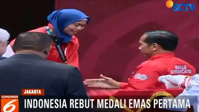 Lagu Indonesia Raya pun berkumandang untuk pertama kalinya di Asian Games di negeri sendiri.
