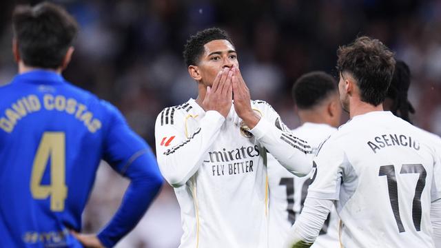 Foto: Garcia dan Jude Bellingham Sumbang Gol, Real Madrid Tundukkan Real Oviedo di Liga Spanyol