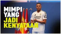 Berita video Kylian Mabppe baru diresmikan sebagai pemain anyar Real Madrid. Mbappe menyebut bermain untuk Los Blancos adalah mimpi masa kecilnya yang jadi kenyataan.