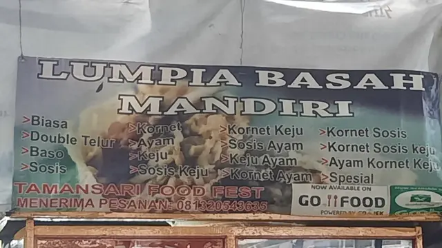 Lumpia Basah Mandiri, Jajanan Murah dan Enak Dekat SBM ITB