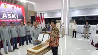Pengurus Pusat Akademi Seni Beladiri Karate Indonesia (ASKI) periode 2023/2028 resmi dilantik oleh Ketua Umum PB FORKI Marsekal TNI Purn. Hadi Tjanjanto