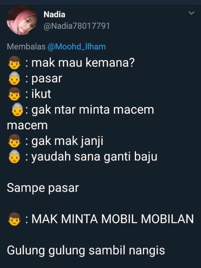 Cerita Kocak Warganet Ketika Disuruh Emak Ke Warung