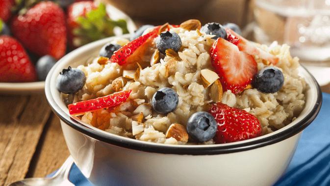 Oatmeal yang kaya antioksidan (Sumber: silk.com)