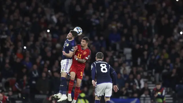 Scott McTominay Dua Gol, Skotlandia Hajar Spanyol di Kualifikasi Euro 2024