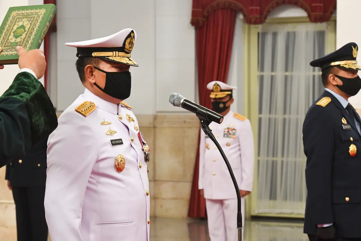 Pelantikan KSAL dan KSAU