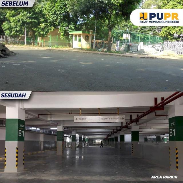 Lahan Parkir. Dok PUPR