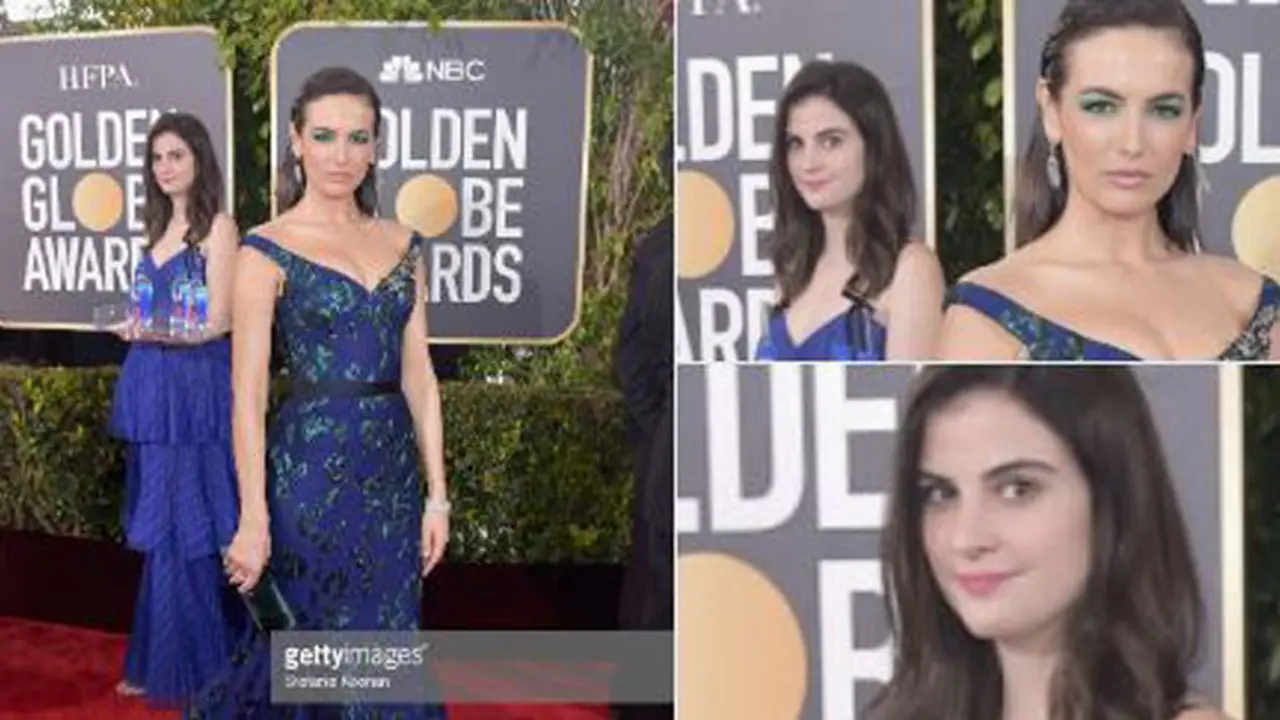 Bawa Air Mineral, Gadis Ini Curi Perhatian di Golden Globe 2019
