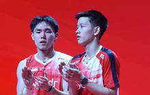 FOTO: Ganda Putra Indonesia Gagal Akhiri Puasa Gelar di Indonesia Open  2026