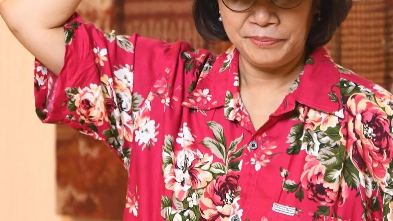 Menteri keuangan Sri Mulyani bergaya ala Luffy One Piece. (Instagram/ smindrawati)