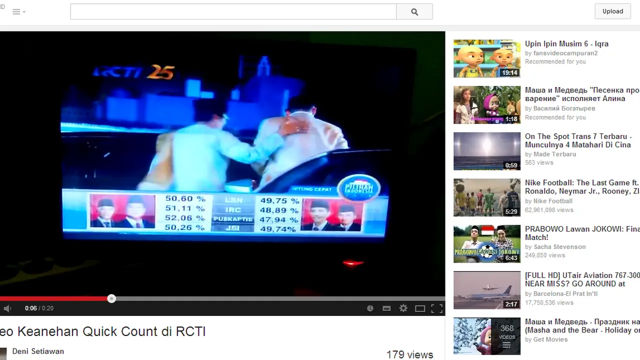 Video Keanehan Hasil Quick Count yang Menangkan Prabowo Beredar