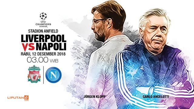 Prediksi Liverpool vs Napoli